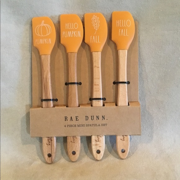 Rae Dunn Fall Spatula Set - Picture 2 of 2